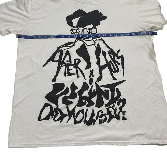 The Weeknd After Hours Acid Tee 12th Hour White T-Shirt Sz XL Blinding Lights - Picture 8 of 12